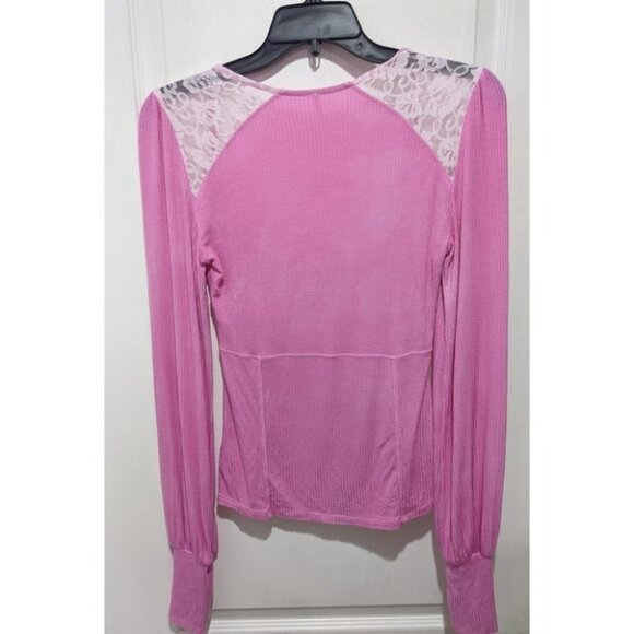 Free People | Kissin’ Kate Top In Pink - Picture 3 of 12